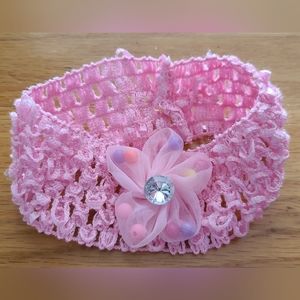 10 for $16 - Infant Girls Crochet Flower Headband